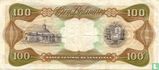 Venezuela 100 Bolívares  - Afbeelding 2