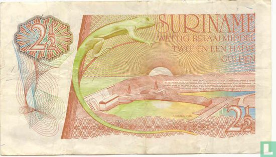 Suriname 2½ Gulden 1973  - Bild 2