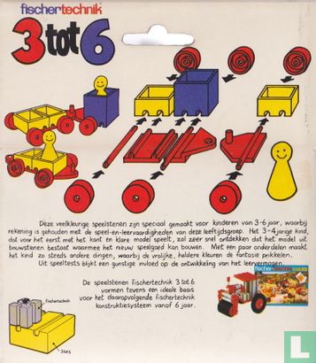 fischertechnik 3 tot 6 Lorrie met aanhangwagen (1977) - Image 3