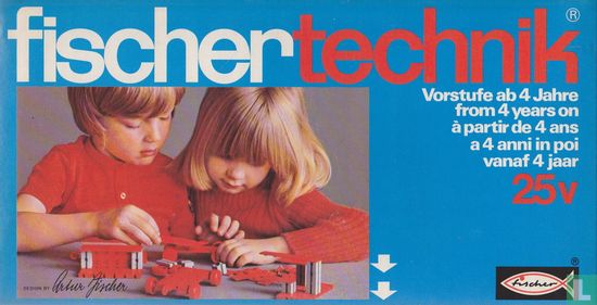 fischertechnik 25v kleuterbouwdoos (1972-1974) - Afbeelding 1