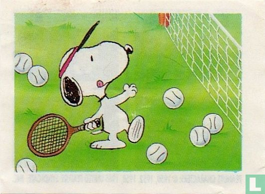Peanuts - Tennis (links/onder) - Afbeelding 1