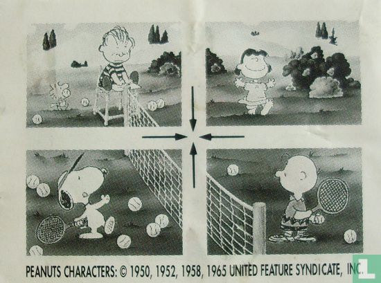 Peanuts - Tennis (links/onder) - Afbeelding 2