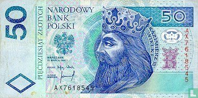 Pologne 50 Zlotych 1994 - Image 1