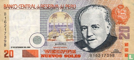  Pérou 20 semelles de Nuevos - Image 1