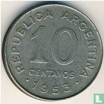Argentinië 10 centavos 1953 - Afbeelding 1