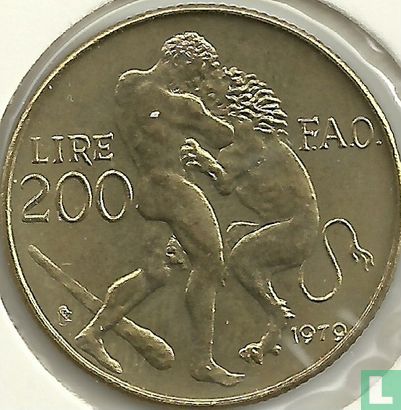 San Marino 200 lire 1979 "FAO" - Afbeelding 1