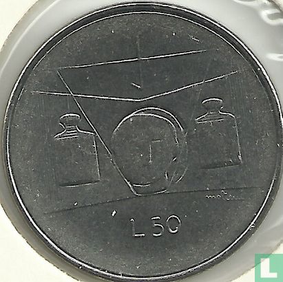 San Marino 50 Lire 1976 - Bild 2