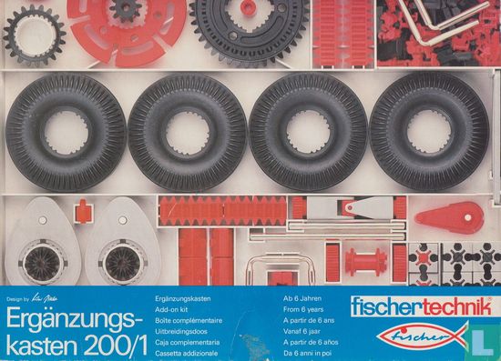 fischertechnik 200/1 uitbreidingsdoos (1981-1990) - Image 1