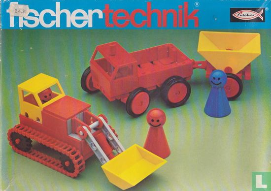fischertechnik Baufahrzeuge / Grondverzetmachines (1978-1981)