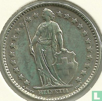 Zwitserland 1 franc 1963 - Afbeelding 2
