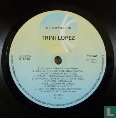The Very Best of Trini Lopez - Afbeelding 3