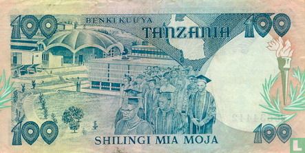 Tanzanie 100 Shilingi (P14a) - Image 2