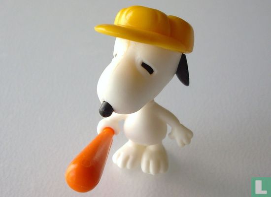 Snoopy met knuppel - Afbeelding 1