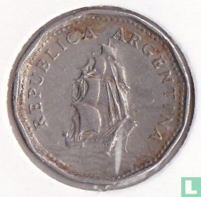 Argentin 5 pesos 1964 - Image 2