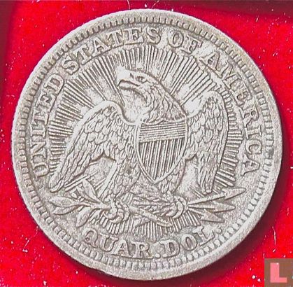 États-Unis ¼ dollar 1853 (avec flèches - sans lettre) - Image 2