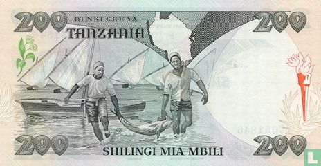 Tanzanie 200 Shilingi - Image 2