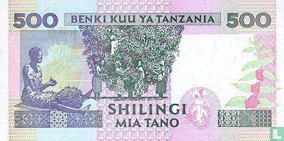 Tanzania 500 Shilingi - Image 2