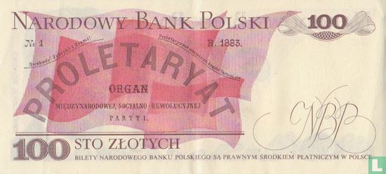 Polen 100 Zlotych 1979 - Afbeelding 2