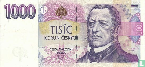 République tchèque 1000 Korun - Image 1