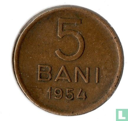 Roumanie 5 bani 1954 - Image 1