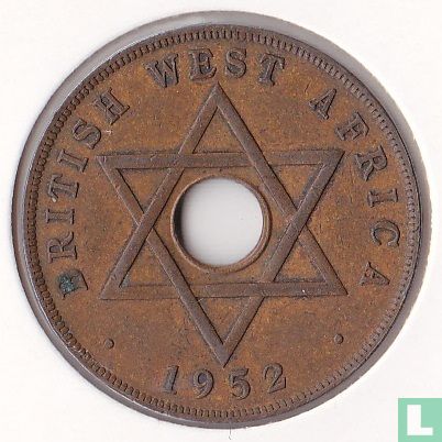 Afrique de l'Ouest britannique 1 penny 1952 (KN) - Image 1
