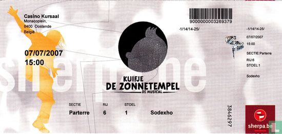 20070707 Kuifje - De zonnetempel - De musical