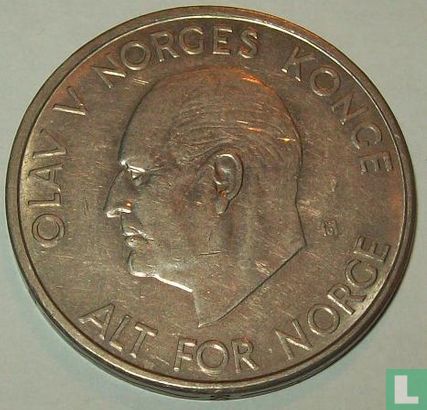 Noorwegen 5 kroner 1970 - Afbeelding 2