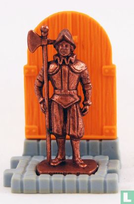 Guard with halberd (copper) - Image 1