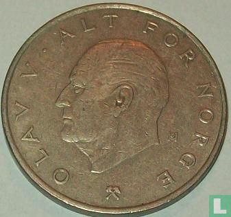 Norvège 1 krone 1975 - Image 2