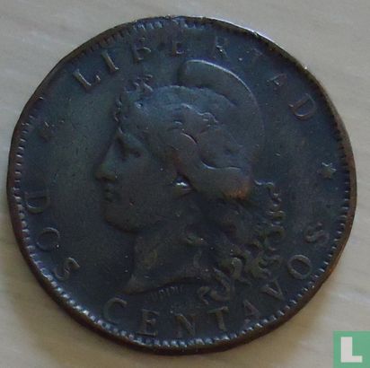 Argentinië 2 centavos 1891 - Afbeelding 2
