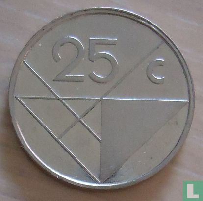 Aruba 25 Cent 1998 - Bild 2
