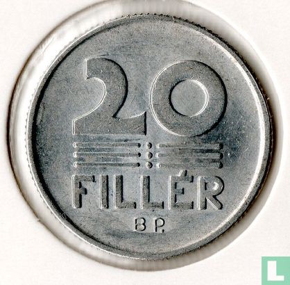 Ungarn 20 Fillér 1976 - Bild 2