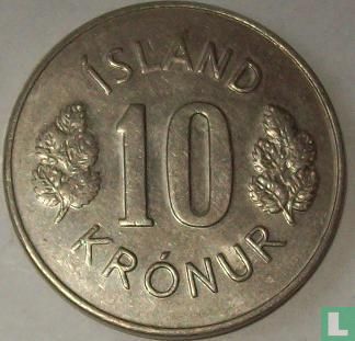 Island 10 Krónur 1978 - Bild 2