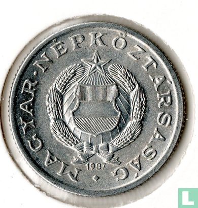 Hongarije 1 forint 1987 - Afbeelding 1