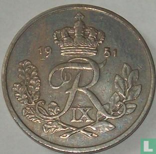 Denemarken 25 øre 1951 - Afbeelding 1