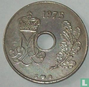 Denemarken 25 øre 1975 - Afbeelding 1