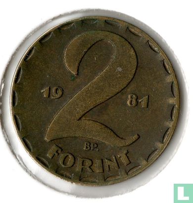 Hongarije 2 forint 1981 - Afbeelding 1