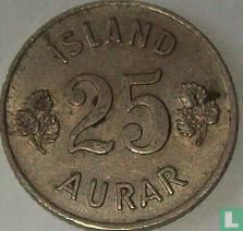 Island 25 Aurar 1954 - Bild 2