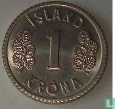 Island 1 Króna 1977 - Bild 2