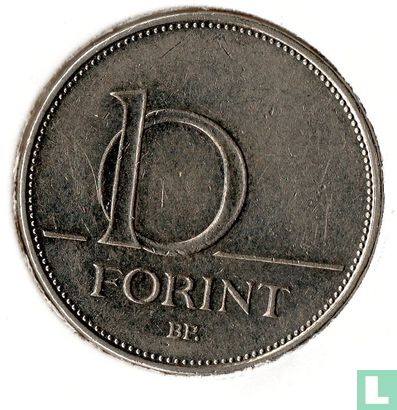 Ungarn 10 Forint 2003 - Bild 2