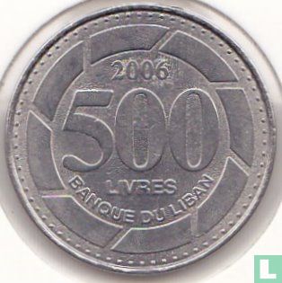 Libanon 500 livres 2006 - Afbeelding 1