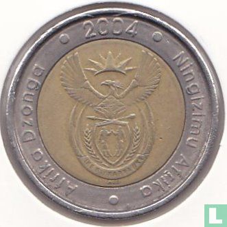 Afrique du Sud 5 rand 2004 - Image 1