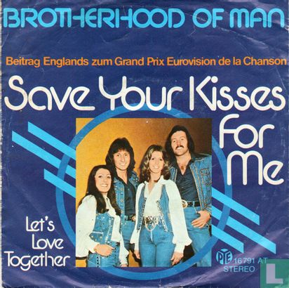 Save Your Kisses for Me - Image 1