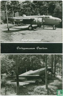 Oorlogsmuseum Overloon - Mitchell bommenwerper / Spitfire