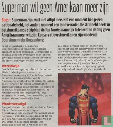 20110506: Superman wil geen Amerikaan meer zijn