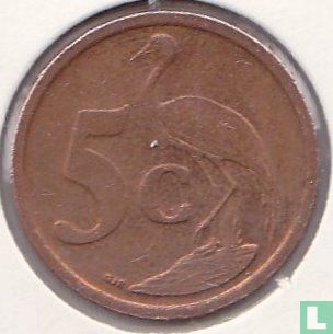 Zuid-Afrika 5 cents 2006 - Afbeelding 2
