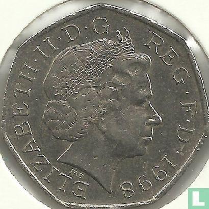 Verenigd Koninkrijk 50 pence 1998 - Afbeelding 1