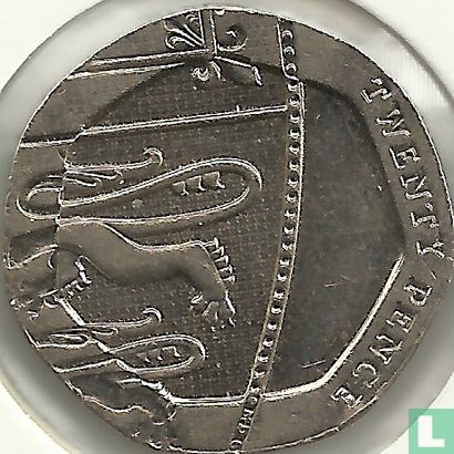 United Kingdom 20 pence 2009 - Image 2