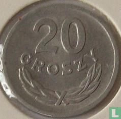 Polen 20 Groszy 1973 (ohne Münzzeichen) - Bild 2