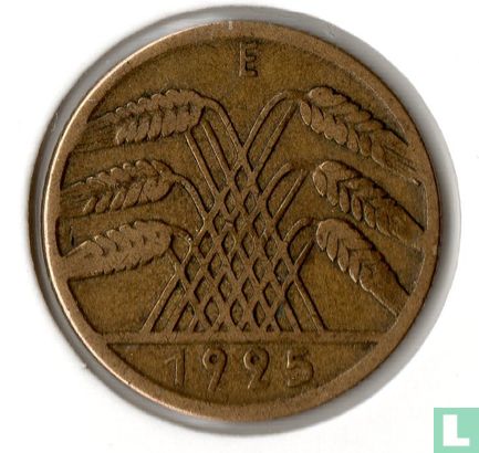 Duitse Rijk 10 reichspfennig 1925 (E) - Afbeelding 1
